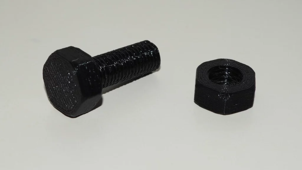 M8x1.0mm Nut and Bolt